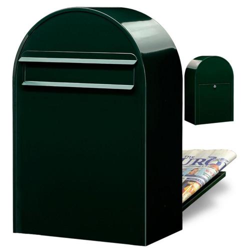 Brievenbus Bobi Classic B (back) - zwartgroen, Tuin en Terras, Brievenbussen, Nieuw, Verzenden