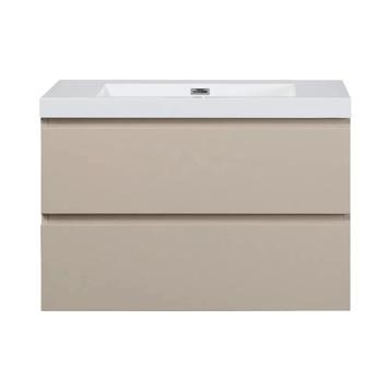 Badkamermeubel Summer 80cm mat beige zonder kraangat beschikbaar voor biedingen
