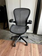 Herman Miller Aeron Maat C, Uit Voorraad Leverbaar!, Verzenden, Zwart, Nieuw, Bureaustoel