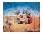 Kunstdruk Salvador Dali - Sans titre 50x40cm, Huis en Inrichting, Woonaccessoires | Schilderijen, Tekeningen en Foto's, Verzenden