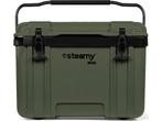 Steamy BMX 26 - Koelbox voor op de Bouw - 26 Liter - Groen, Huis en Inrichting, Verzenden, Zo goed als nieuw