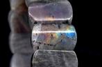 Eerste kwaliteit natuurlijke Labradoriet elastische armband, Verzamelen, Mineralen en Fossielen