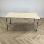 Eromes kantinetafel, 160x80 cm,  ahorn - grijs, Ophalen of Verzenden, Gebruikt, Bureau