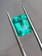 1 pcs Groen Smaragd - 4.40 ct - International Gemological, Sieraden, Tassen en Uiterlijk, Nieuw
