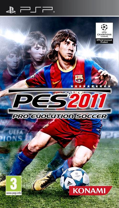 Pro Evolution Soccer 2011-Standaard (PSP) Gebruikt, Spelcomputers en Games, Games | Sony PlayStation Portable, Zo goed als nieuw