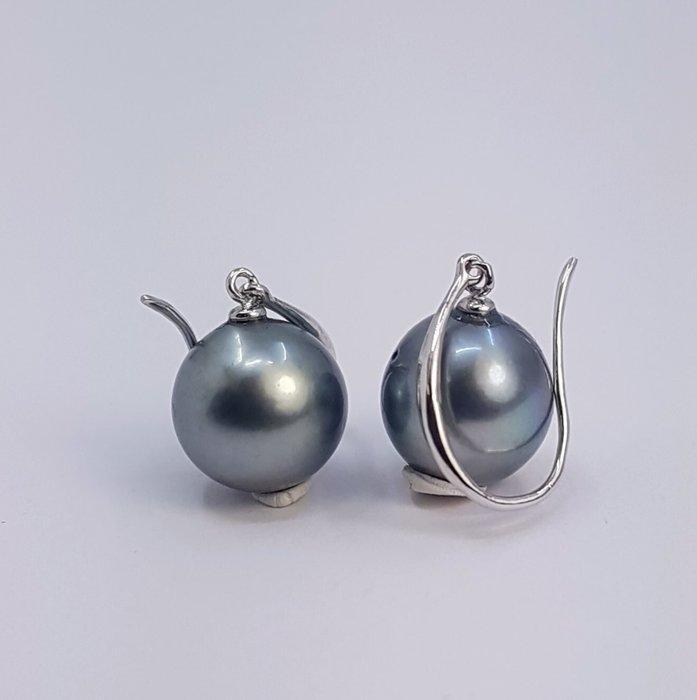 Zonder Minimumprijs - Oorbellen Zilver - 9x10mm Tahitiaanse, Sieraden, Tassen en Uiterlijk, Oorbellen