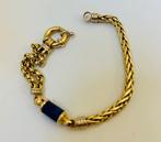 Armband - 18 karaat Geel goud Lapis lazuli - Lapis lazuli