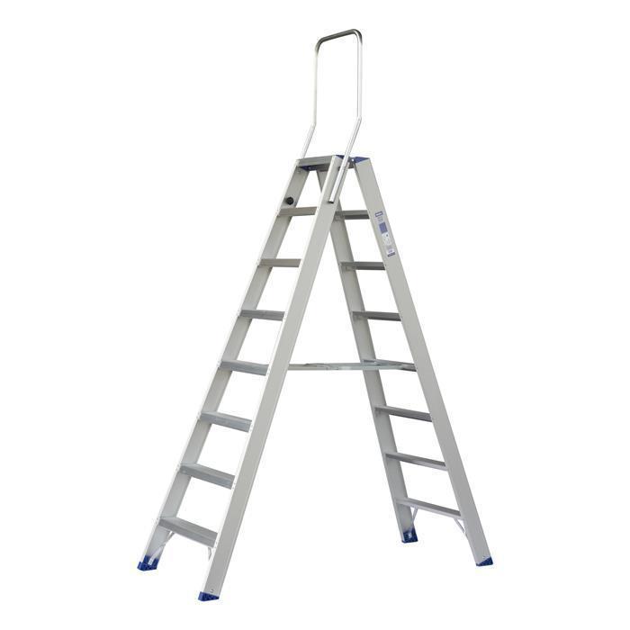 Dubbele Trap Maxall 8 treden, Doe-het-zelf en Verbouw, Ladders en Trappen, Trap, Nieuw, 2 tot 4 meter, Verzenden