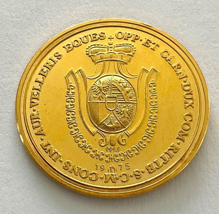 Liechtenstein. Gold Medal 1975: Fürst Franz Josef I. 11,15 g, Postzegels en Munten, Munten | Europa | Niet-Euromunten