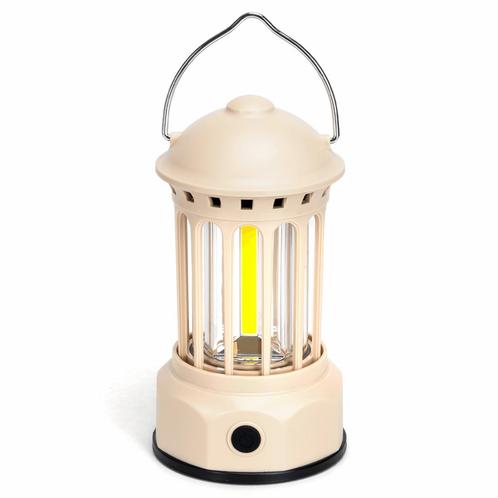Camping LEDlamp op batterijen (exclusief) - tentlamp warmwit, Huis en Inrichting, Lampen | Overige, Nieuw, Verzenden