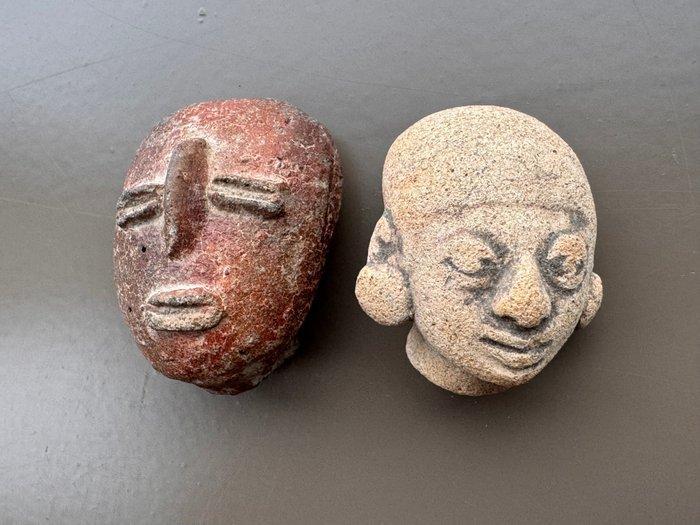 Tumaco / Tolita Keramiek hoofd van een idool - 51 mm (Zonder, Antiek en Kunst, Antiek | Overige Antiek