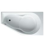 Ligbad Riho Yukon 160 x 90 cm LINKS wit, Ophalen of Verzenden, Nieuw, Bad