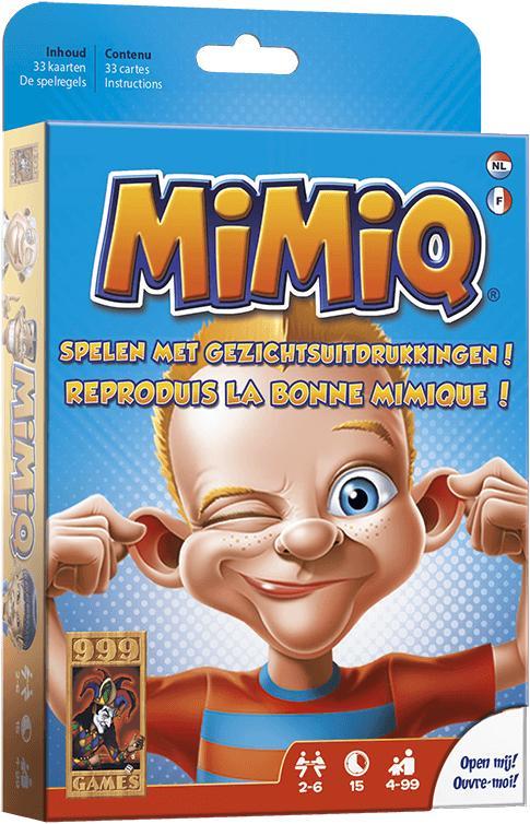 Mimiq | 999 Games - Kinderspellen, Hobby en Vrije tijd, Gezelschapsspellen | Bordspellen, Nieuw, Verzenden