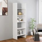 vidaXL Boekenkast 60x35x180 cm bewerkt hout wit, Huis en Inrichting, Kasten | Boekenkasten, Verzenden, Nieuw, 50 tot 100 cm, 150 tot 200 cm
