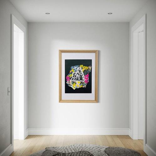 AIIROH (1987) x SINAO (1981) - Melting Moment - [100%, Antiek en Kunst, Kunst | Schilderijen | Modern