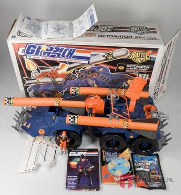 G.I. Joe Detonator met doos en Nitro-Viper (v1) (Toys) beschikbaar voor biedingen