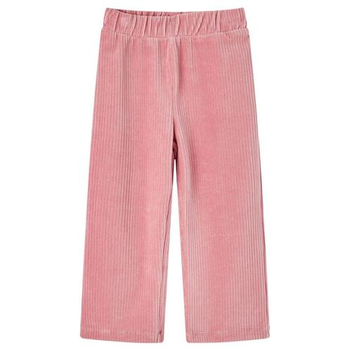 vidaXL Kinderbroek 104 ribfluweel Lichtroze, Kinderen en Baby's, Kinderkleding | Overige, Nieuw, Verzenden