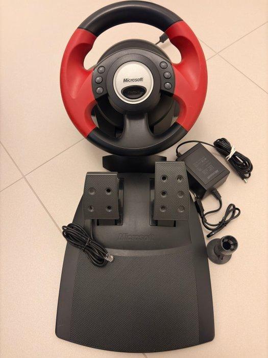Microsoft - SideWinder Force Feedback Wheel - + Pedalboard –, Spelcomputers en Games, Spelcomputers | Overige Accessoires