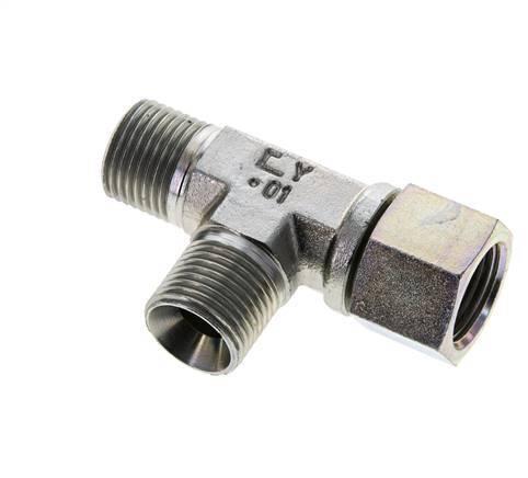 T-koppeling G1/2 Buitendraad x Binnendraad Staal Hydrauliek, Doe-het-zelf en Verbouw, Overige Doe-het-zelf en Verbouw, Nieuw, Verzenden