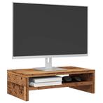 vidaXL Monitorstandaard 42x24x13 cm bewerkt hout oud, Huis en Inrichting, Verzenden, Nieuw, Overige houtsoorten