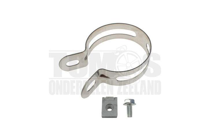 Demperklem 60mm Tecnigas Next R chroom universeel, Fietsen en Brommers, Brommeronderdelen | Algemeen, Nieuw, Ophalen of Verzenden