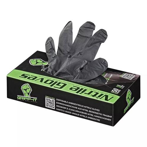 Gripp-It Nitril handschoenen zwart - touchscreen vriendel..., Doe-het-zelf en Verbouw, Gereedschap | Handgereedschap, Nieuw, Ophalen of Verzenden