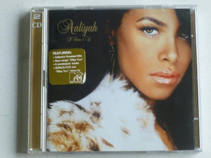 Aaliyah - I care 4 U (CD + DVD), Cd's en Dvd's, Cd's | Pop, Zo goed als nieuw, Verzenden