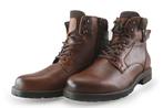 Nelson Veterboots in maat 42 Cognac, Overige kleuren, Verzenden, Boots, Gedragen