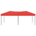 Partytent inklapbaar 3x6 m rood (Overige), Huis en Inrichting, Verzenden, Nieuw