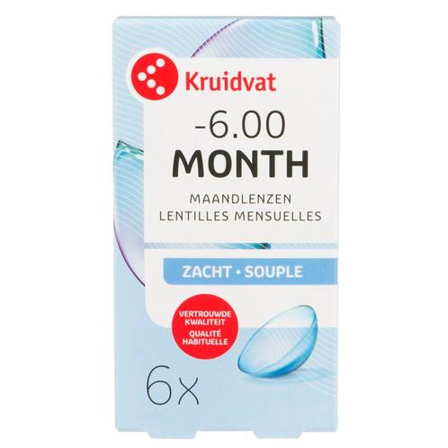 Kruidvat Opticare -6.00 Zachte Maandlenzen, Sport en Fitness, Gezondheidsproducten en Wellness, Nieuw, Verzenden