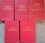 Karl Baedeker - Baedeker reisgidsen set: Italie Méridionale;