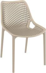 Tuinstoel - Air - Taupe - Siesta, Tuin en Terras, Tuinstoelen, Verzenden, Nieuw