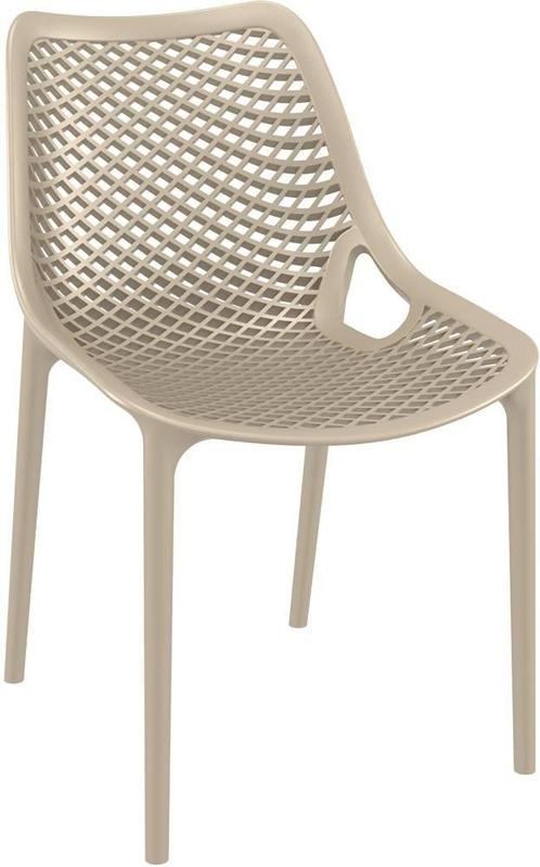 Tuinstoel - Air - Taupe - Siesta, Tuin en Terras, Tuinstoelen, Verzenden