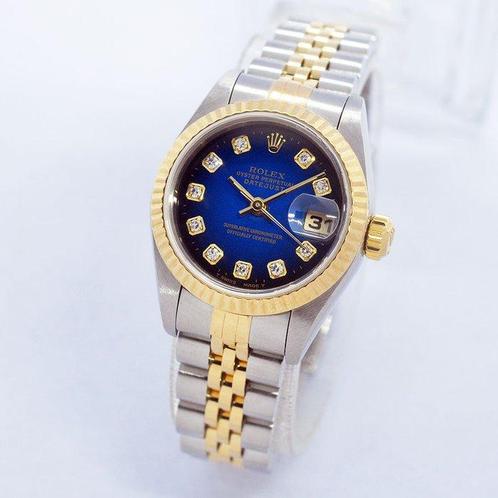 Rolex - Oyster Perpetual Datejust - Ref. 69173G - Dames -, Sieraden, Tassen en Uiterlijk, Horloges | Heren
