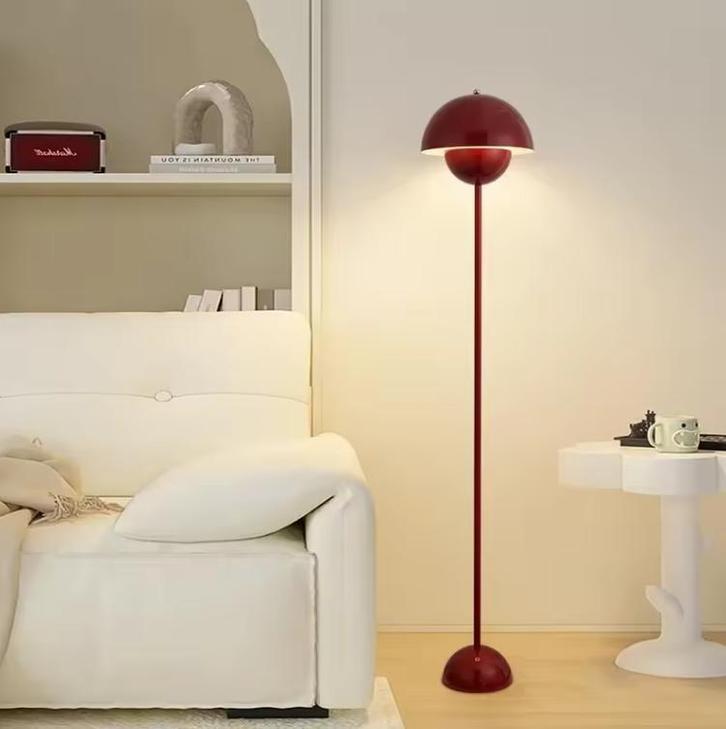 Moderne crèmekleurige vloerlamp – LED staande lamp E27 fitti, Huis en Inrichting, Lampen | Vloerlampen, Nieuw, Verzenden
