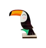 Houten Toekan Decoratie Dubbelzijdig (10cm), Ophalen of Verzenden, Nieuw