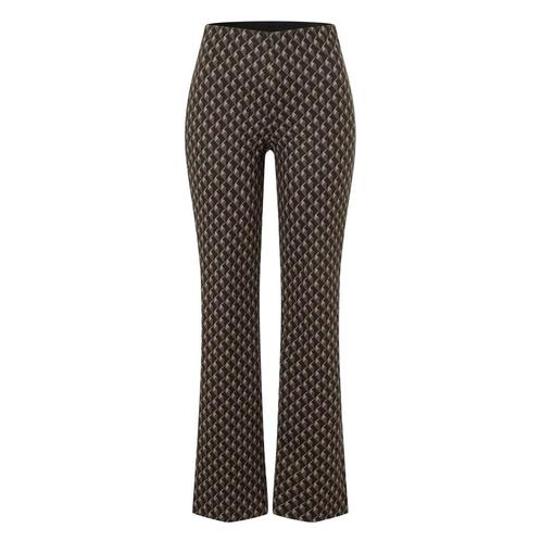 MAC • Flare broek pine tree • 36, Kleding | Dames, Broeken en Pantalons, Bruin, Nieuw, Maat 36 (S), Verzenden