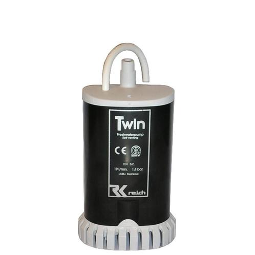Reich Dompelpomp Twin met Ontluchting + Zeef 12V-19L, Caravans en Kamperen, Kampeeraccessoires, Nieuw
