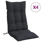 Oxford Stoelkussens Zwart - OP = OP! 50% korting, Tuin en Terras, Tuinmeubel-accessoires, Ophalen of Verzenden, Nieuw