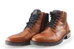 Travelin Enkellaarzen in maat 42 Cognac | 10% extra korting, Kleding | Heren, Overige kleuren, Verzenden, Overige typen, Zo goed als nieuw