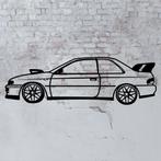 Subaru Impreza 50cm - Muurdecoratie - Cadeau - Autos -, Huis en Inrichting, Woonaccessoires | Wanddecoraties, Nieuw, Ophalen of Verzenden