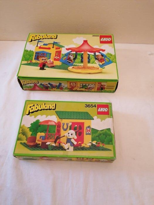 Lego Set - Fabuland - Fabuland 3654; Fabuland 3668, Kinderen en Baby's, Speelgoed | Duplo en Lego