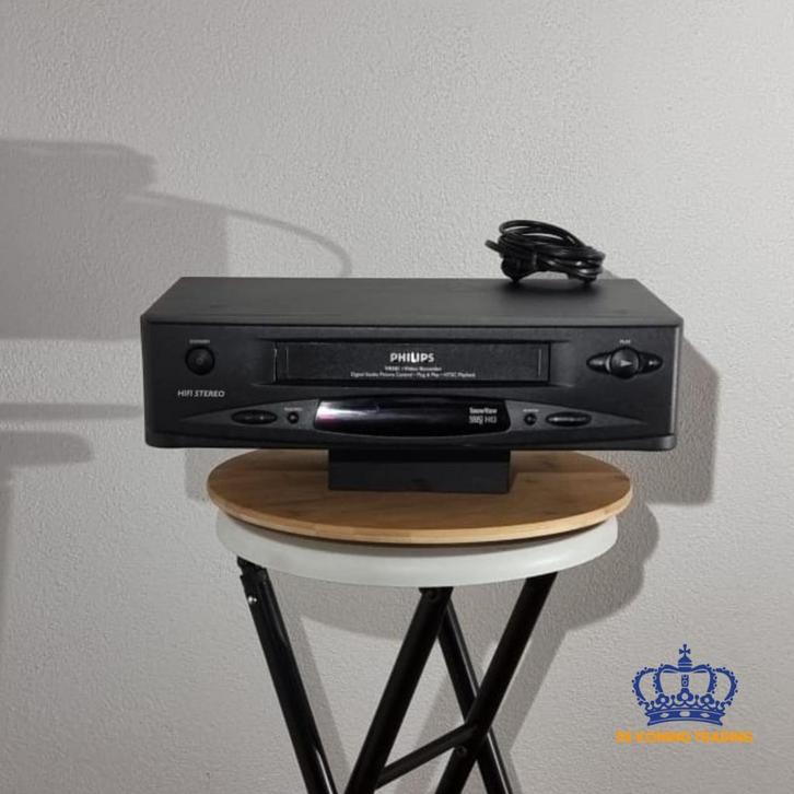 Philips VR501/02 | Videospeler  | Videorecorder | Vhs speler, Audio, Tv en Foto, Videospelers, Zo goed als nieuw, VHS-speler of -recorder