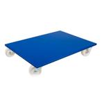 Meubelhondje 80x60 cm Blauw 500 kg Kunststof Wiel, Doe-het-zelf en Verbouw, Verzenden, Nieuw