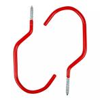 Benson Stalen ophanghaken - 15 cm - rood - set van 2, Ophalen of Verzenden, Nieuw