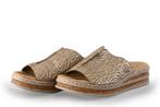 Rieker Slippers in maat 38 Beige | 10% extra korting, Kleding | Dames, Schoenen, Slippers, Verzenden, Beige, Zo goed als nieuw