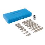 Silverline Torx bitset - 30 en 75 mm - Gehard chroom-vana..., Ophalen of Verzenden, Nieuw