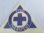 Fysiotherapie praktijk - Reclamebord - Emaille op metaal