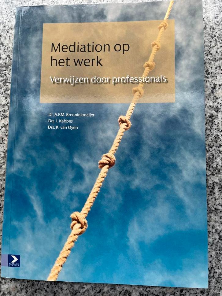 Mediation op het werk, Boeken, Studieboeken en Cursussen, Gelezen, Verzenden