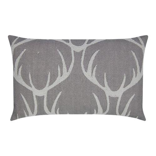 Jonas Kussen gewei grijs 30x50cm, Huis en Inrichting, Woonaccessoires | Overige, Verzenden